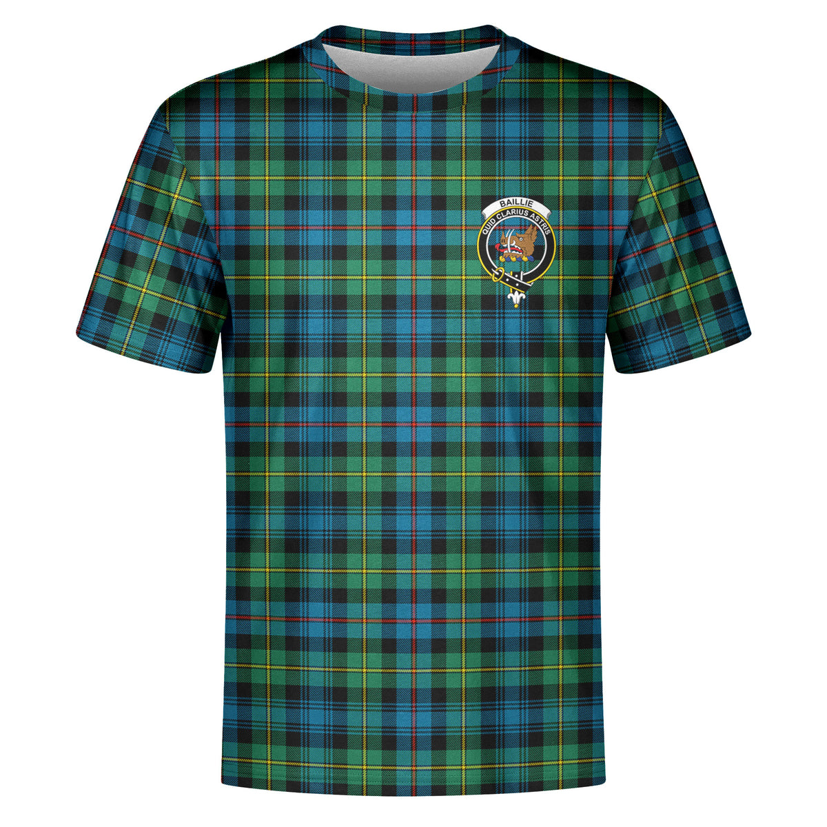 Baillie Ancient Tartan Crest T-shirt