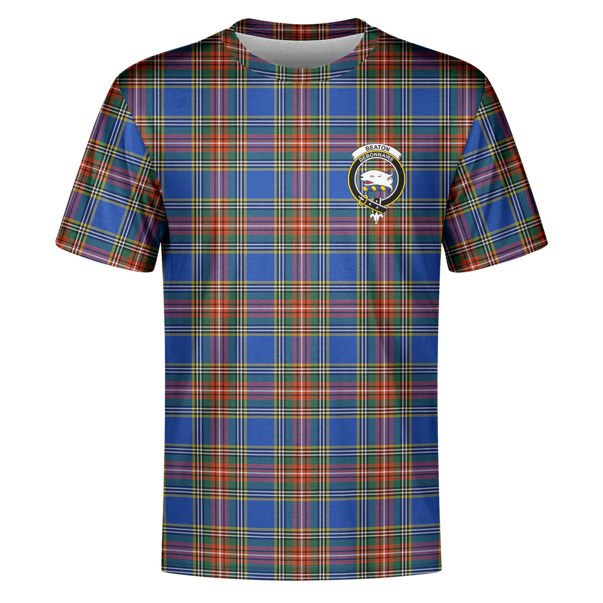 Beaton Ancient Tartan Crest T-shirt