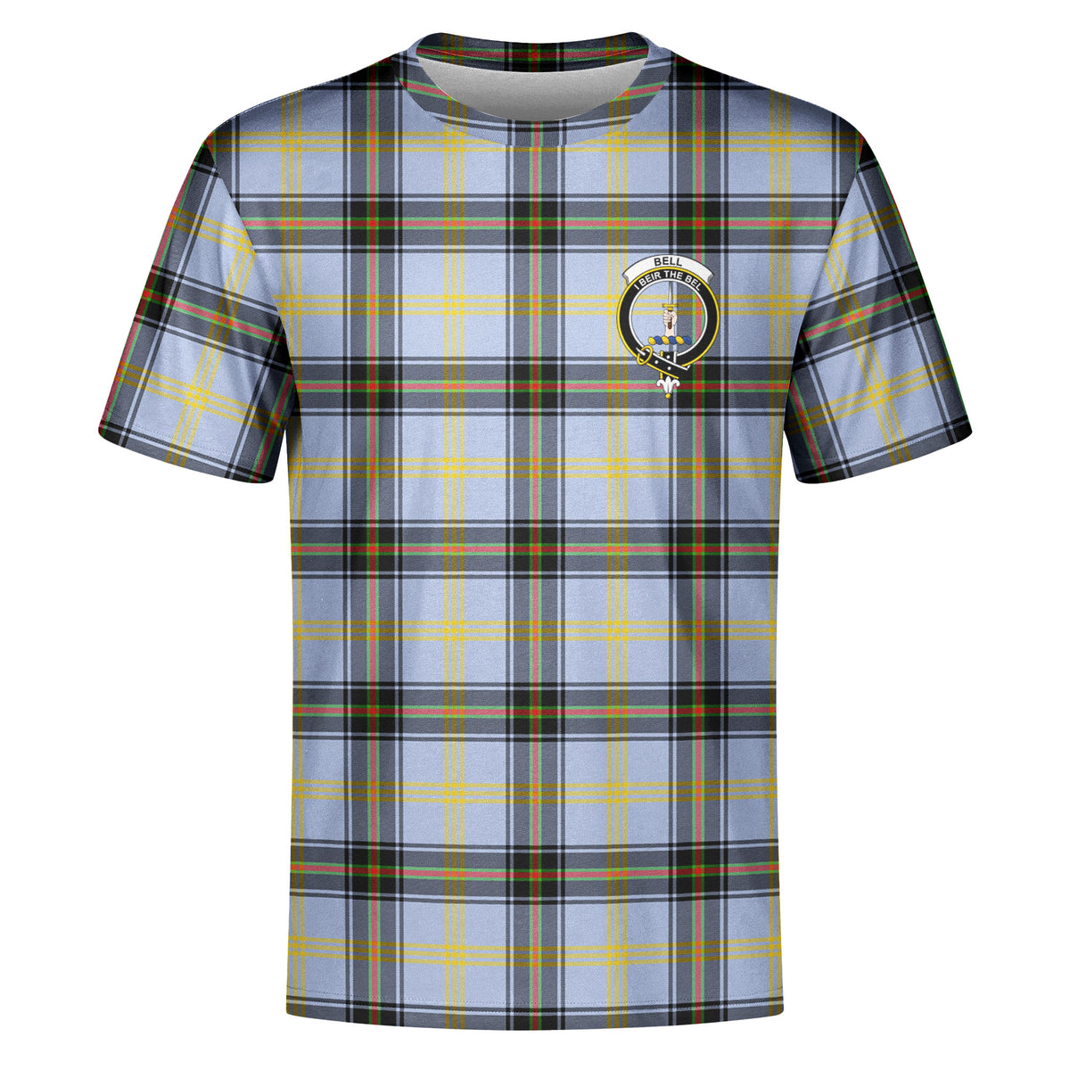 Bell of the Borders Tartan Crest T-shirt