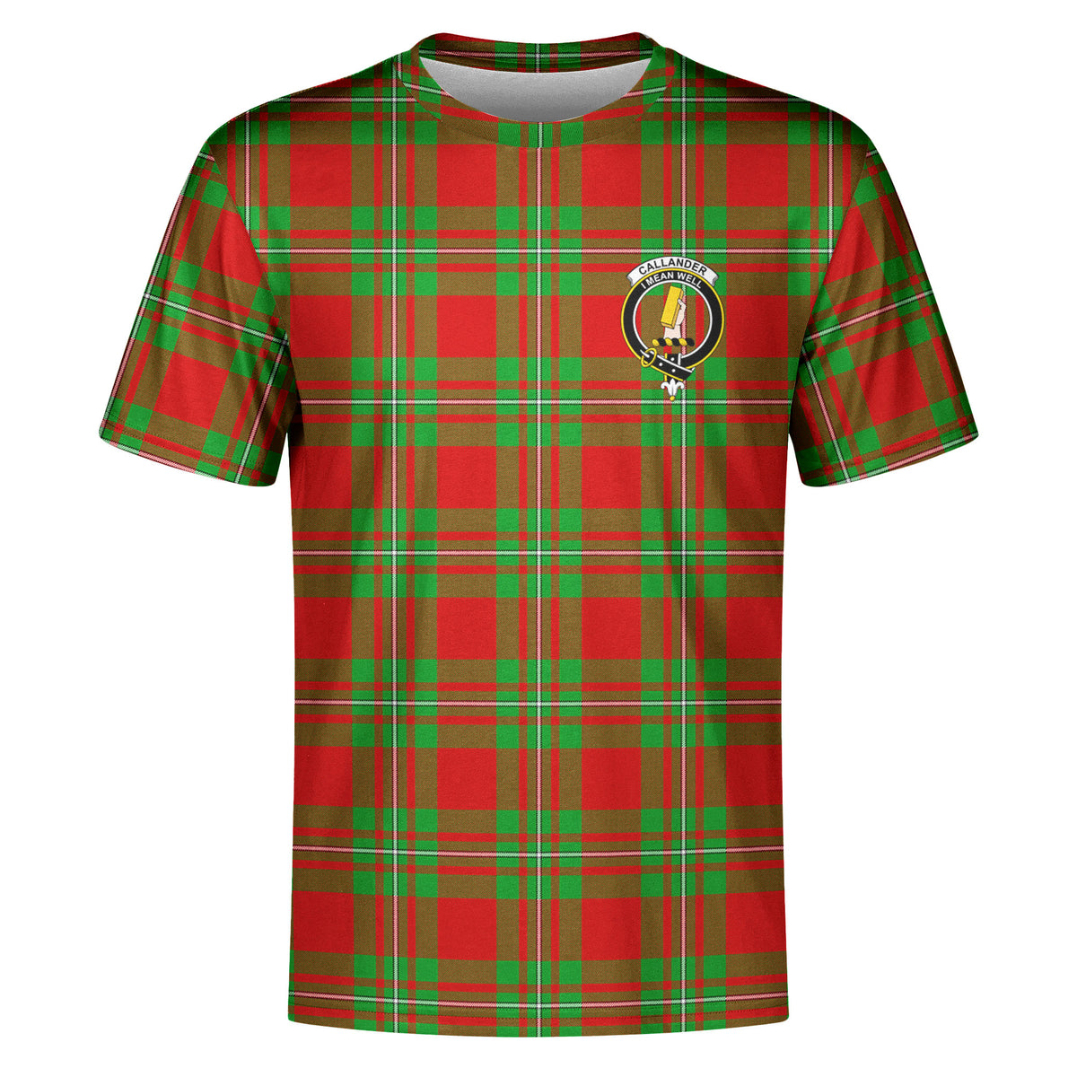 Callander Tartan Crest T-shirt