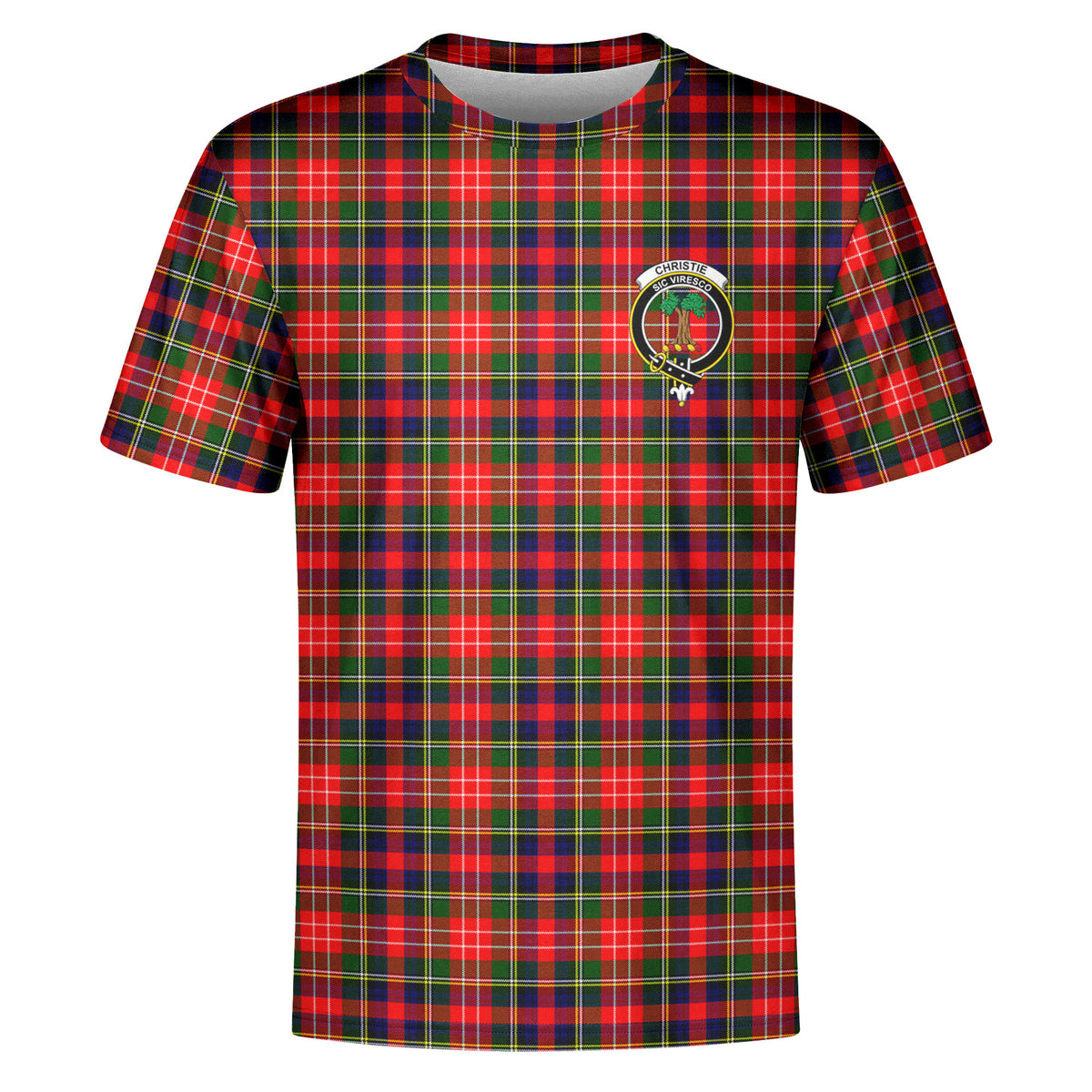 Christie Tartan Crest T-shirt