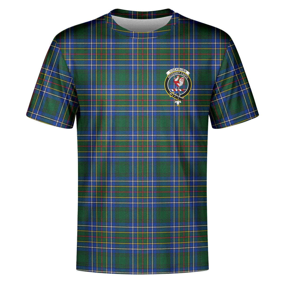 Cockburn Ancient Tartan Crest T-shirt