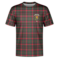 Cumming Hunting Modern Tartan Crest T-shirt