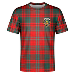 Cumming Modern Tartan Crest T-shirt