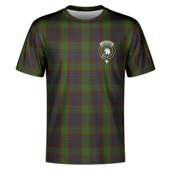 Cunningham Hunting Modern Tartan Crest T-shirt