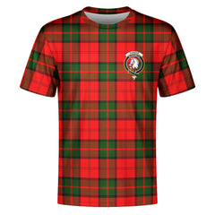 Dunbar Modern Tartan Crest T-shirt