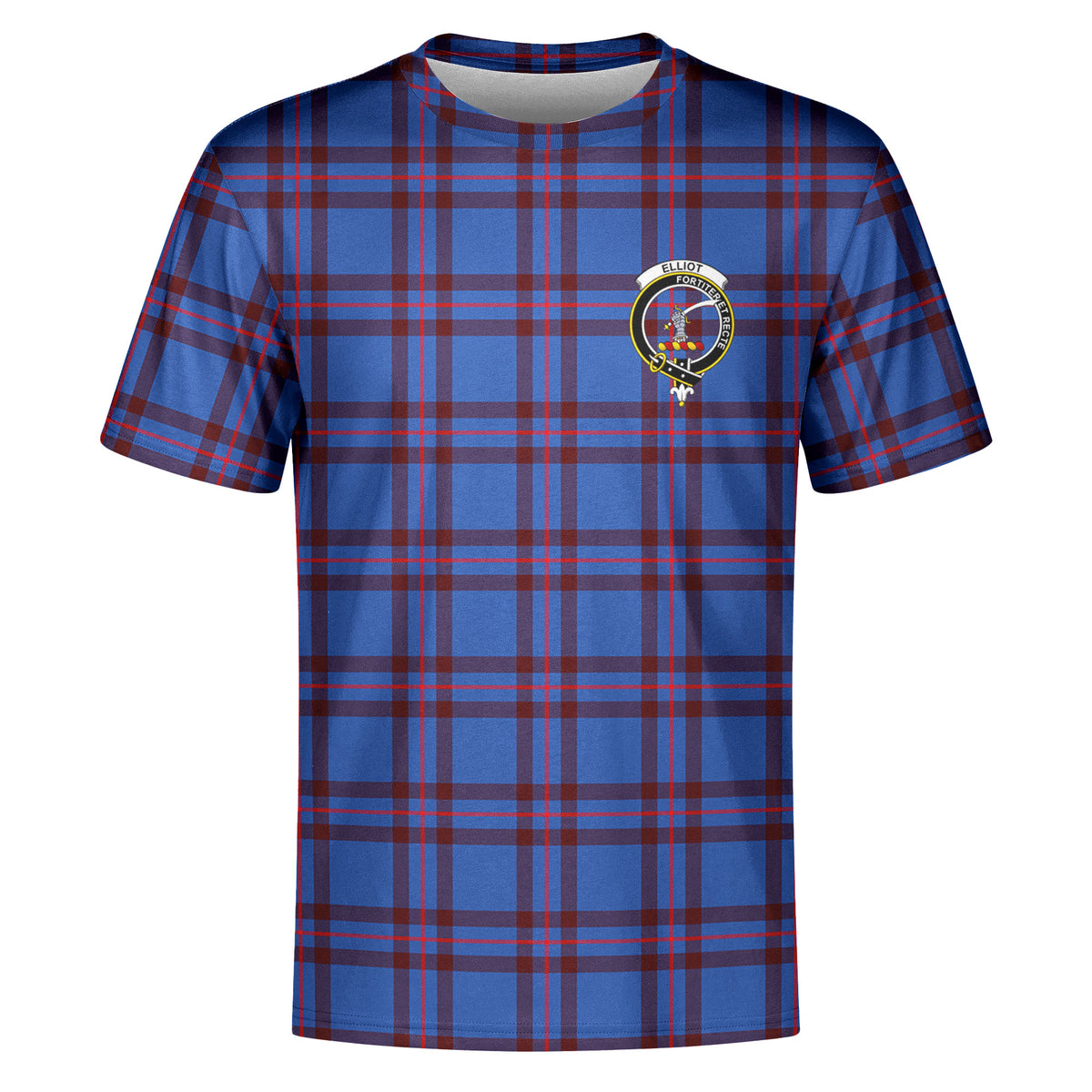 Elliot Modern Tartan Crest T-shirt