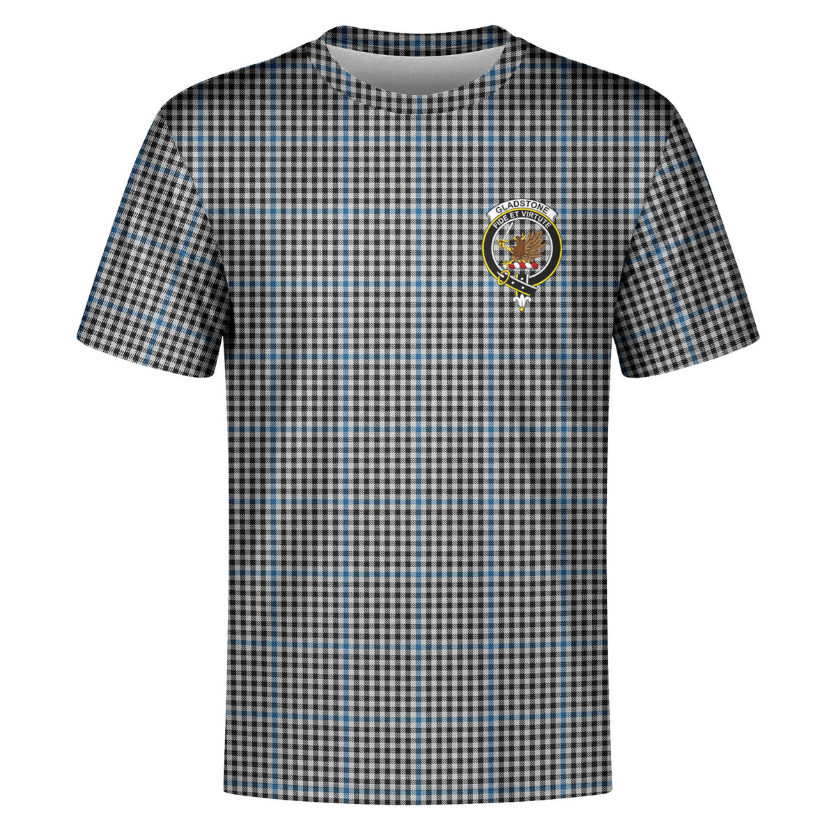 Gladstone Tartan Crest T-shirt