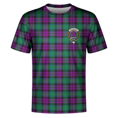 MacArthur – Milton Tartan Crest T-shirt