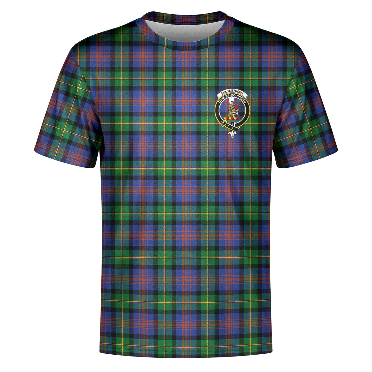 MacLennan Ancient Tartan Crest T-shirt