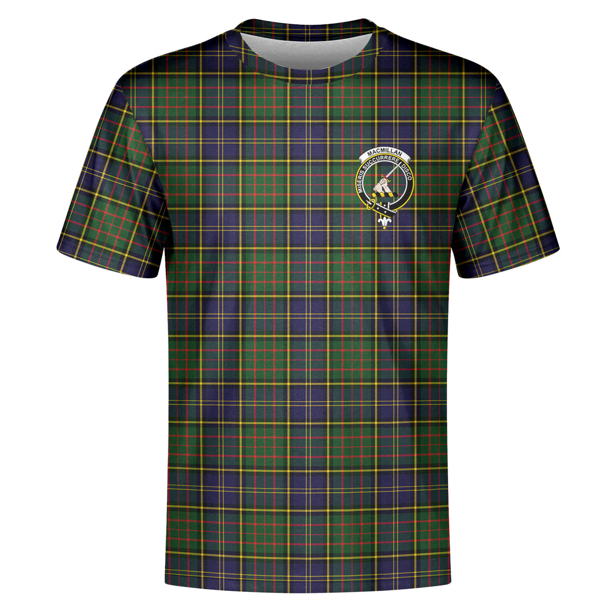 MacMillan Hunting Modern Tartan Crest T-shirt