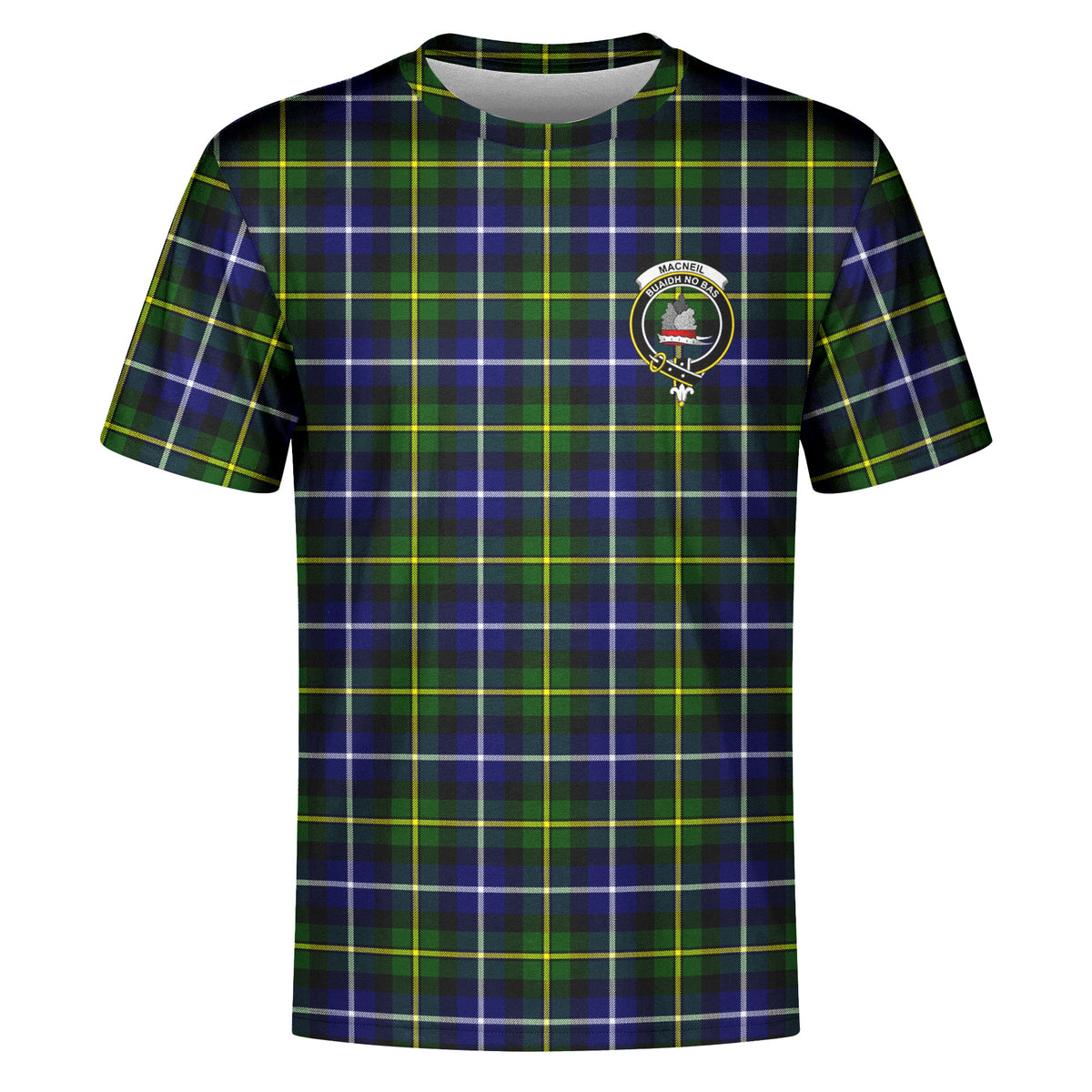 MacNeil of Barra Modern Tartan Crest T-shirt