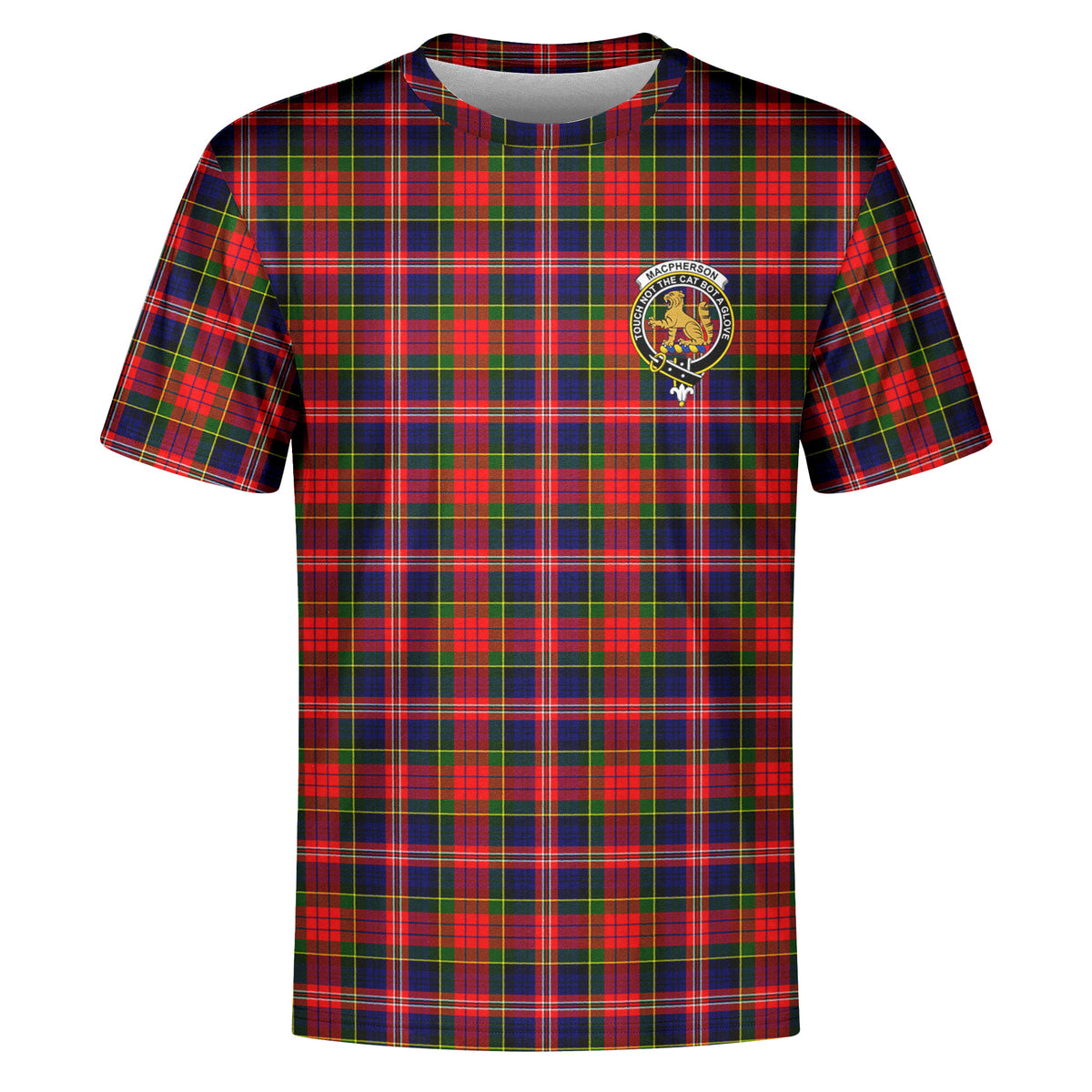 MacPherson Modern Tartan Crest T-shirt