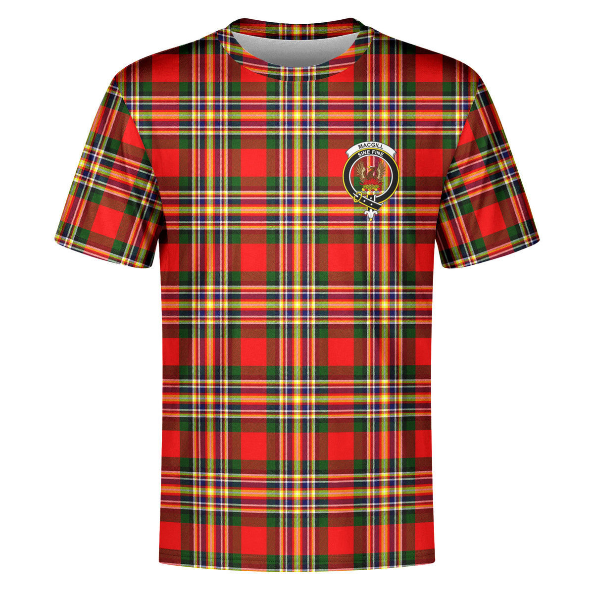 Makgill Tartan Crest T-shirt