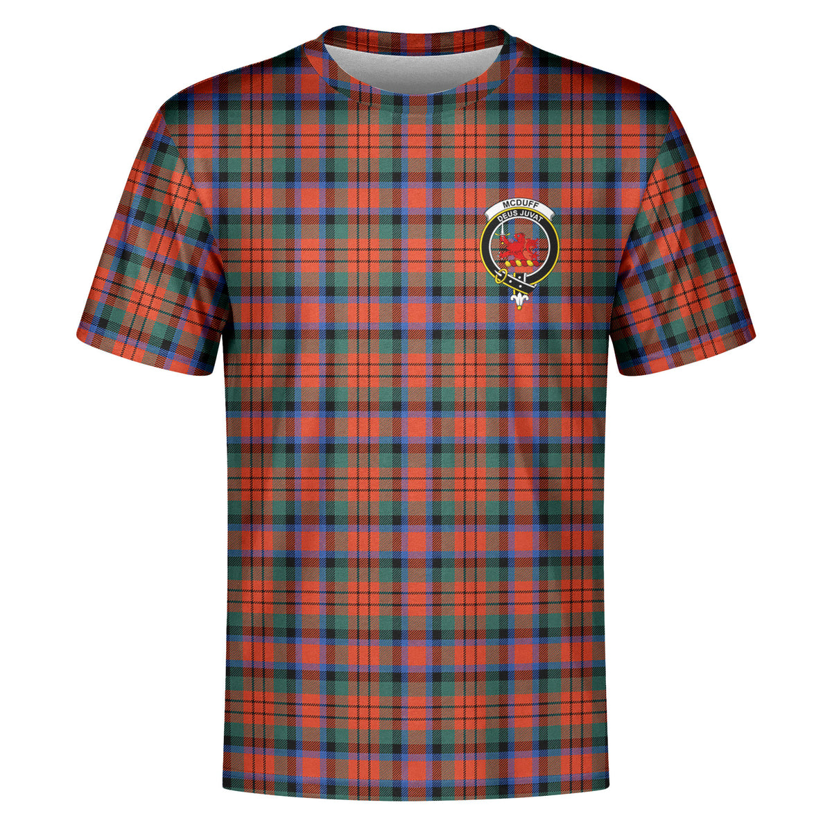 McDuff Ancient Tartan Crest T-shirt