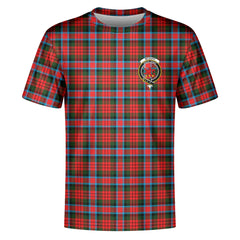 McDuff Modern Tartan Crest T-shirt