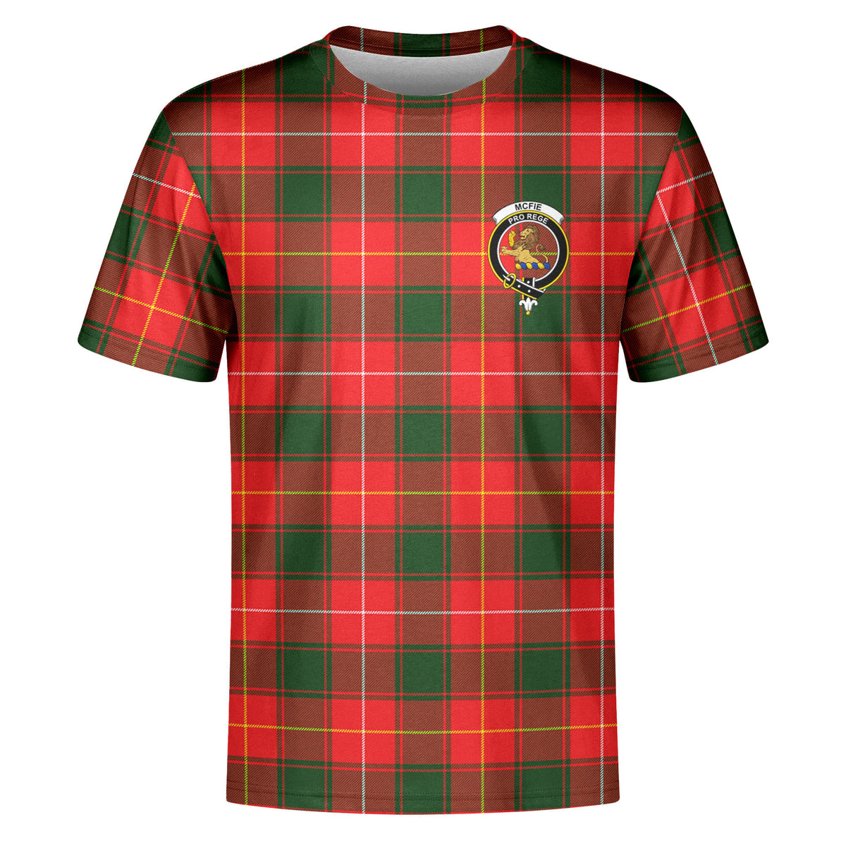 McFie Tartan Crest T-shirt