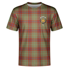 McGillivray Hunting Ancient Tartan Crest T-shirt