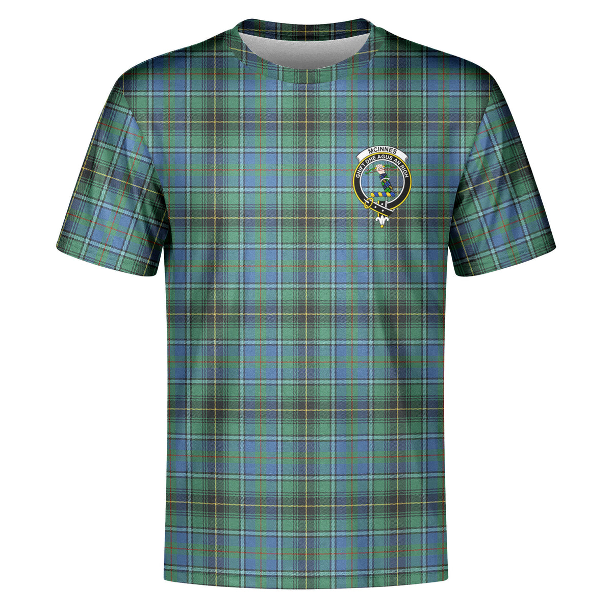 McInnes Ancient Tartan Crest T-shirt