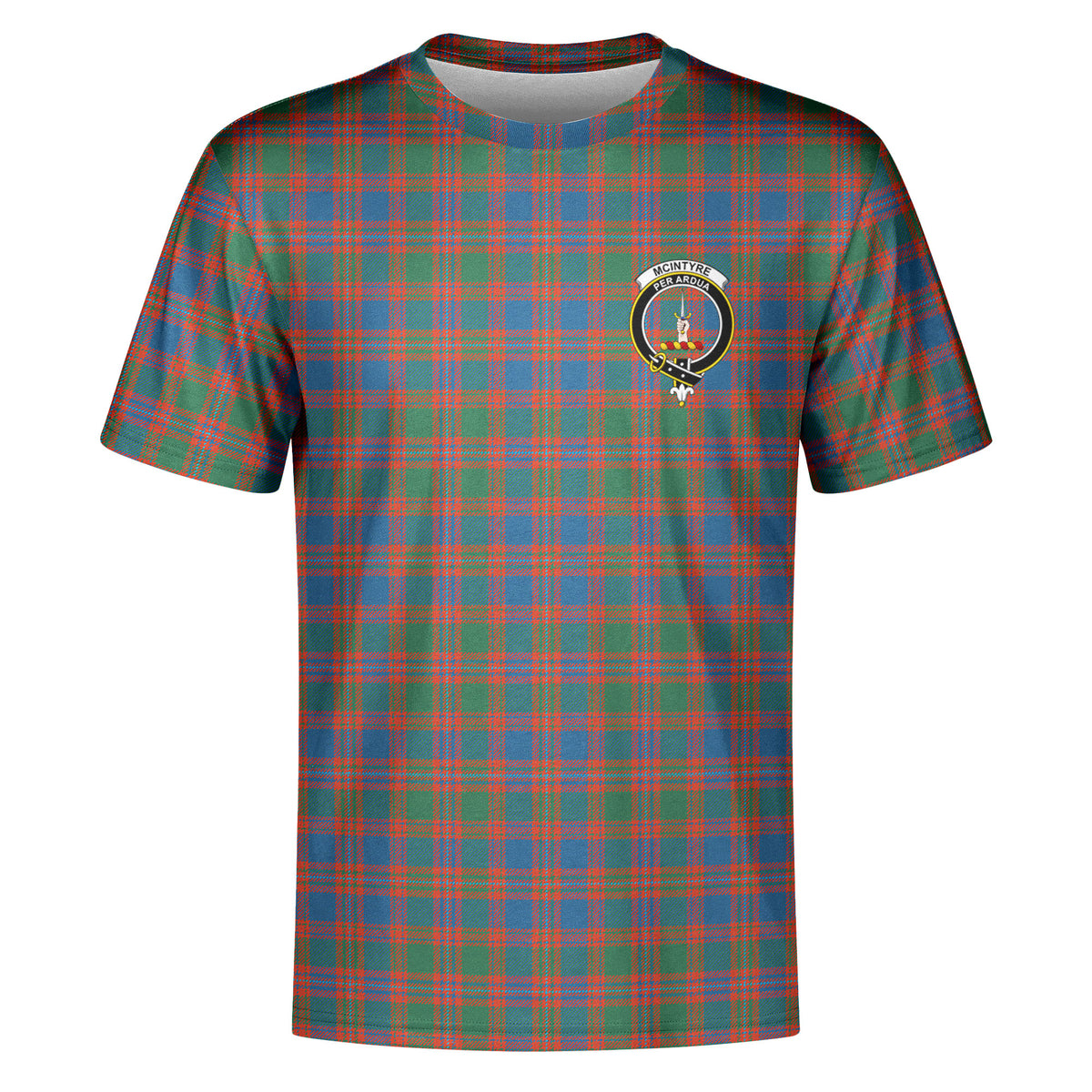 McIntyre Ancient Tartan Crest T-shirt