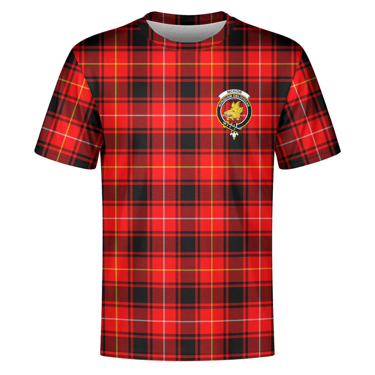 McIvor Tartan Crest T-shirt