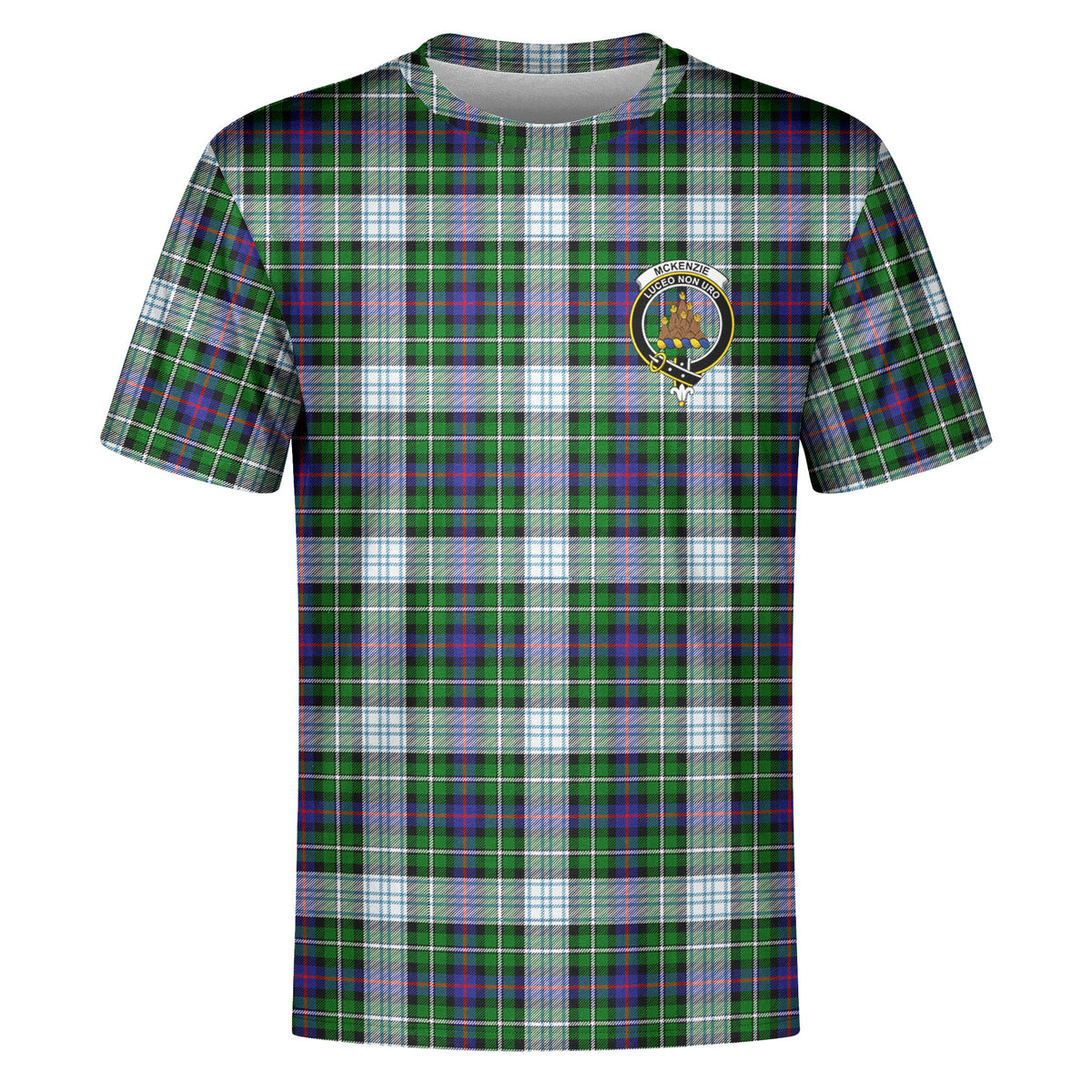 McKenzie Dress Modern Tartan Crest T-shirt