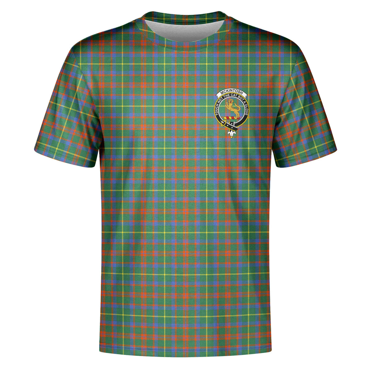 McKintosh Hunting Ancient Tartan Crest T-shirt