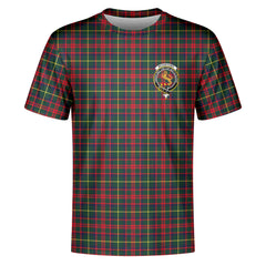 McKintosh Hunting Modern Tartan Crest T-shirt