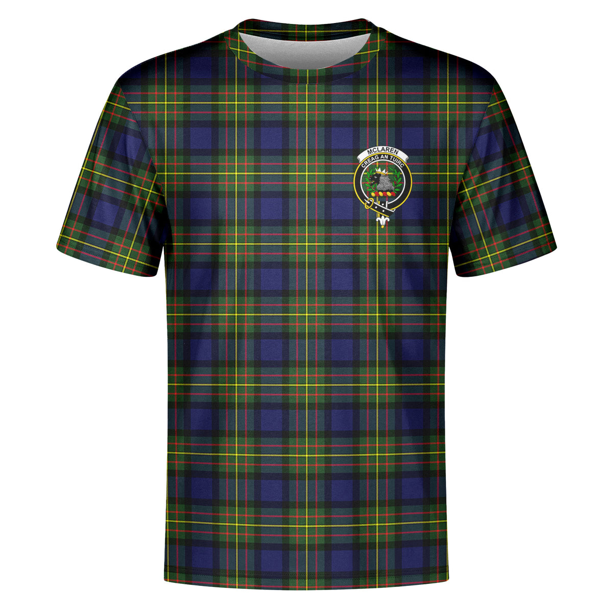 McLaren Modern Tartan Crest T-shirt