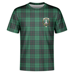 McLean Hunting Ancient Tartan Crest T-shirt