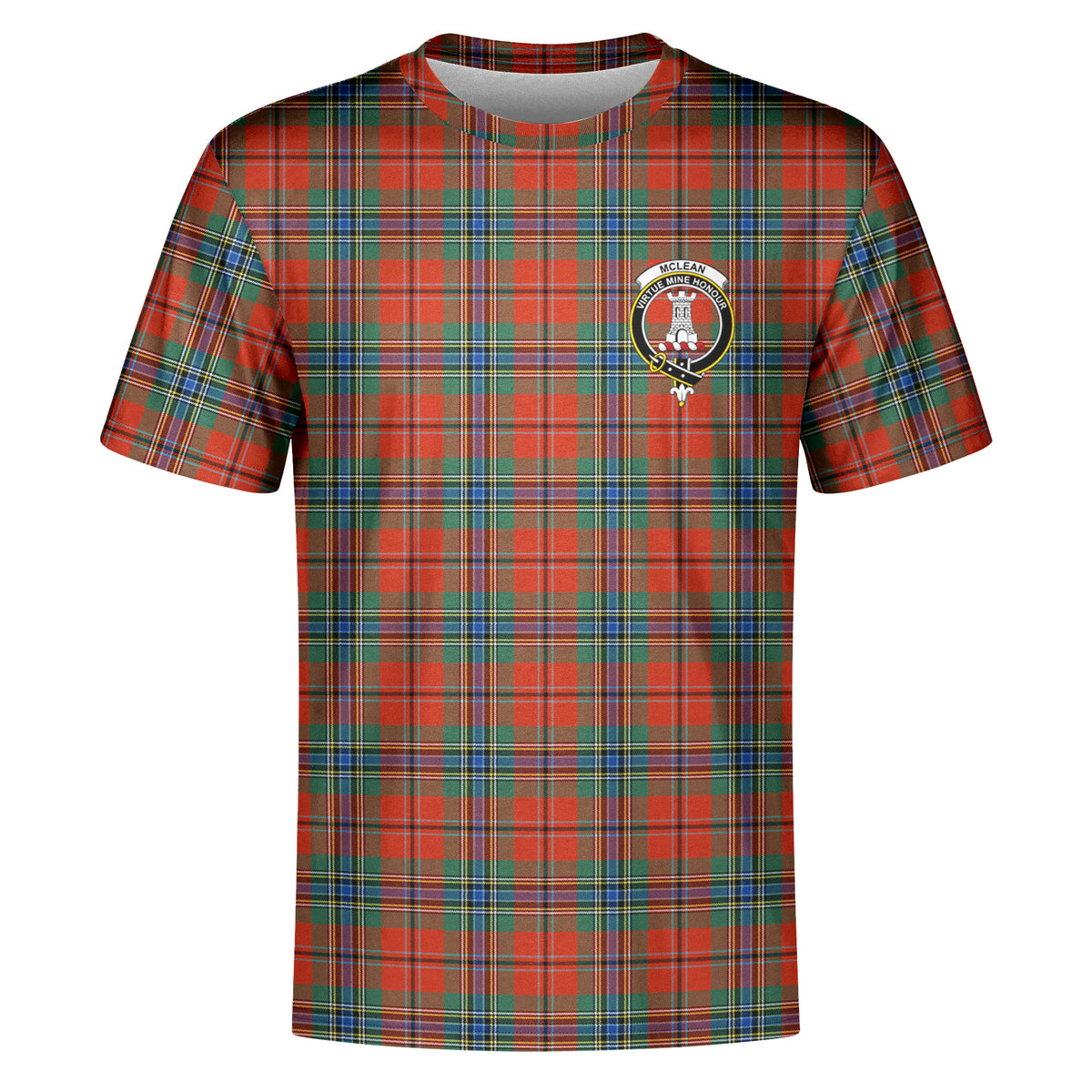 McLean of Duart Ancient Tartan Crest T-shirt