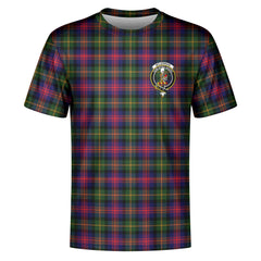 McLennan Modern Tartan Crest T-shirt