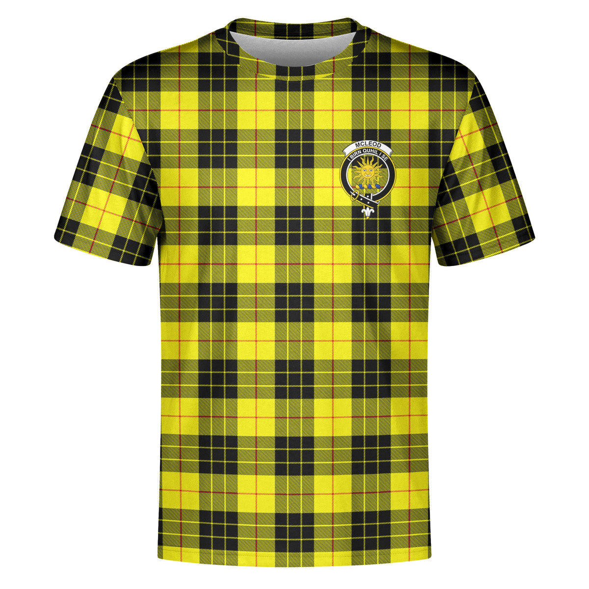 McLeod of Lewis Modern Tartan Crest T-shirt