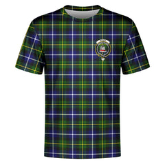 McNeil of Barra Modern Tartan Crest T-shirt