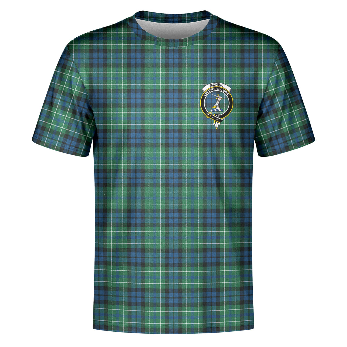 McNeil of Colonsay Ancient Tartan Crest T-shirt