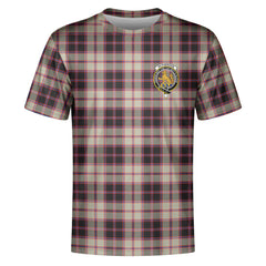 McPherson Hunting Ancient Tartan Crest T-shirt