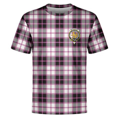 McPherson Hunting Modern Tartan Crest T-shirt