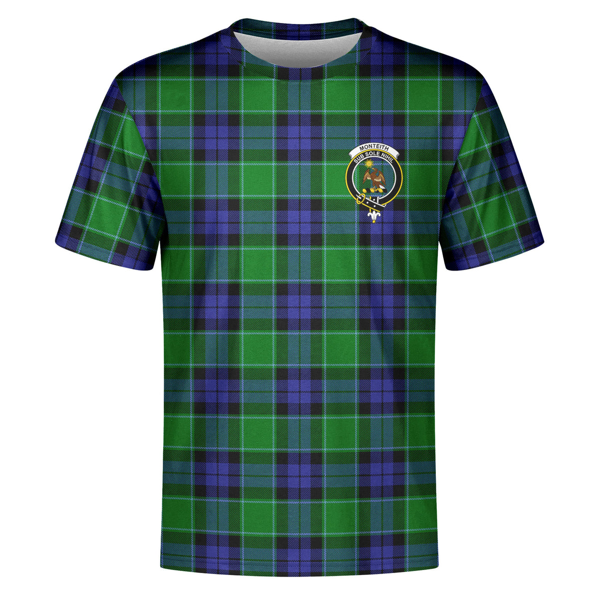 Monteith Tartan Crest T-shirt