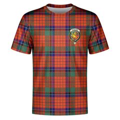 Nicolson Ancient Old Tartan Crest T-shirt