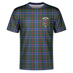 Ogilvie Hunting Modern Tartan Crest T-shirt