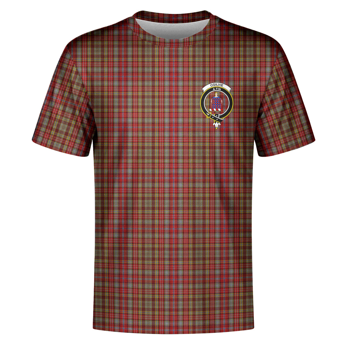 Ogilvie Tartan Crest T-shirt