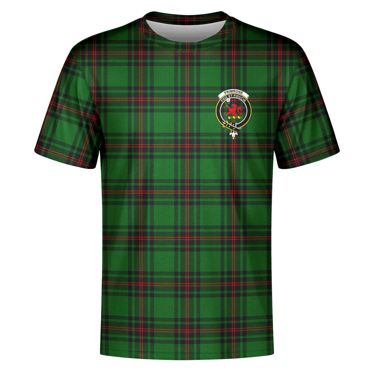 Primrose Tartan Crest T-shirt