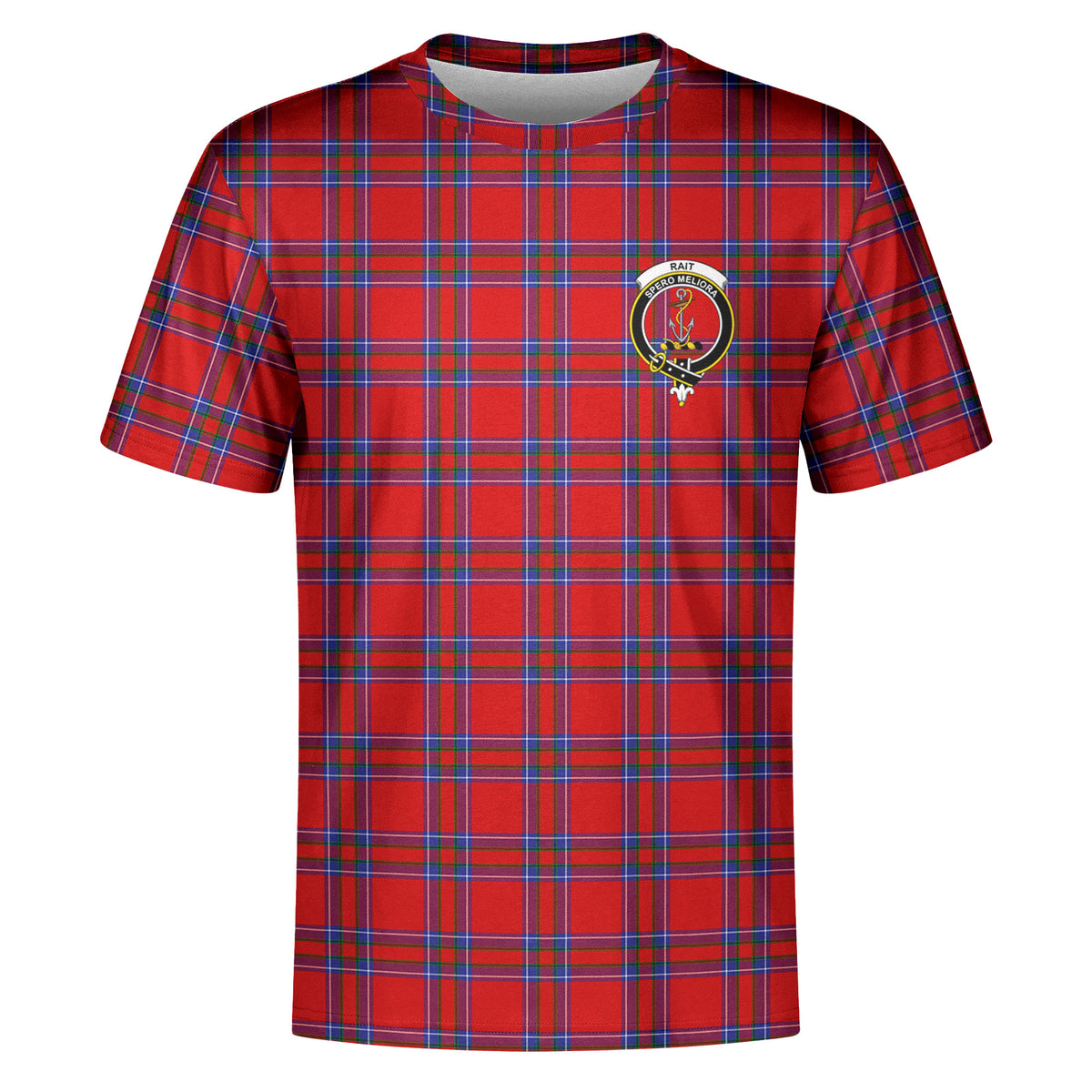 Rait Tartan Crest T-shirt