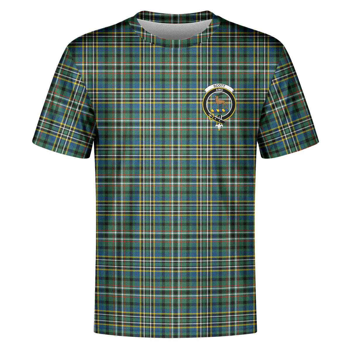 Scott Green Ancient Tartan Crest T-shirt