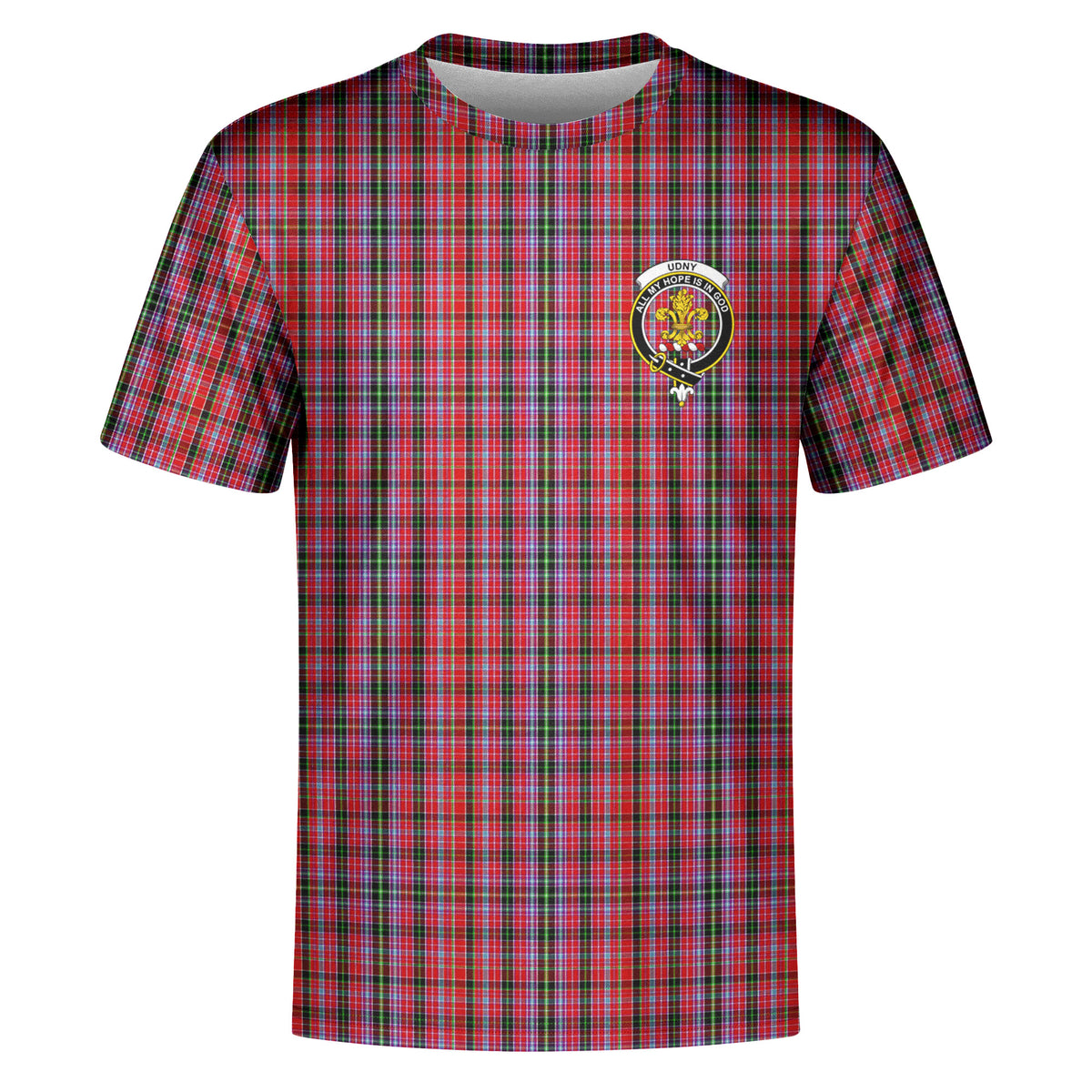 Udny Tartan Crest T-shirt