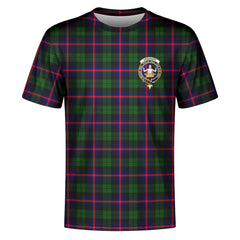 Urquhart Modern Tartan Crest T-shirt