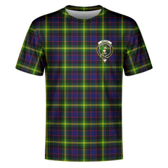 Watson Modern Tartan Crest T-shirt