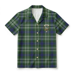 Blyth Tartan Crest Hawaiian Shirt