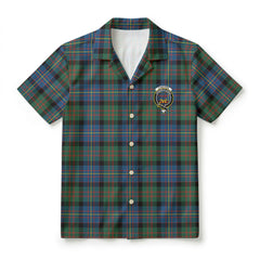 Cameron of Erracht Ancient Tartan Crest Hawaiian Shirt