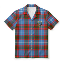 Crichton Tartan Crest Hawaiian Shirt